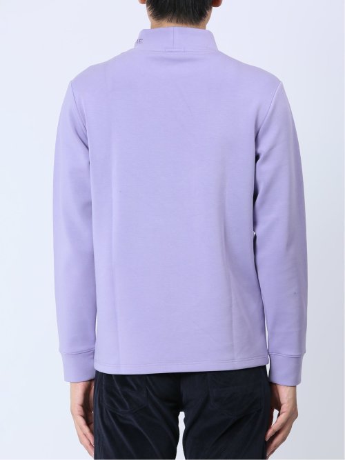 ダンボールニット モックネック長袖Tシャツ