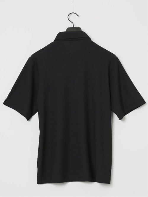 ハニカムメッシュ ワイドカラーポロ