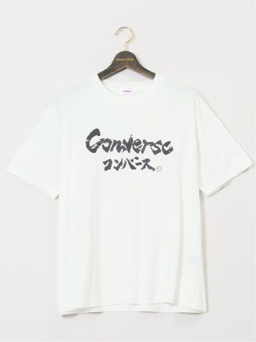 【大きいサイズ】コンバース/CONVERSE カタカナ クルーネック半袖Ｔシャツ