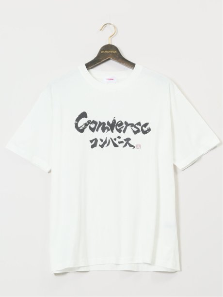 【大きいサイズ】コンバース/CONVERSE カタカナ クルーネック半袖Ｔシャツ