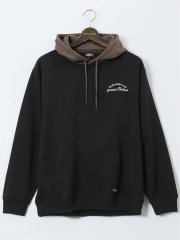 【大きいサイズ】ジュニュイン ディッキーズ/Genuine Dickies 裏毛 バック刺繍 プルパーカー