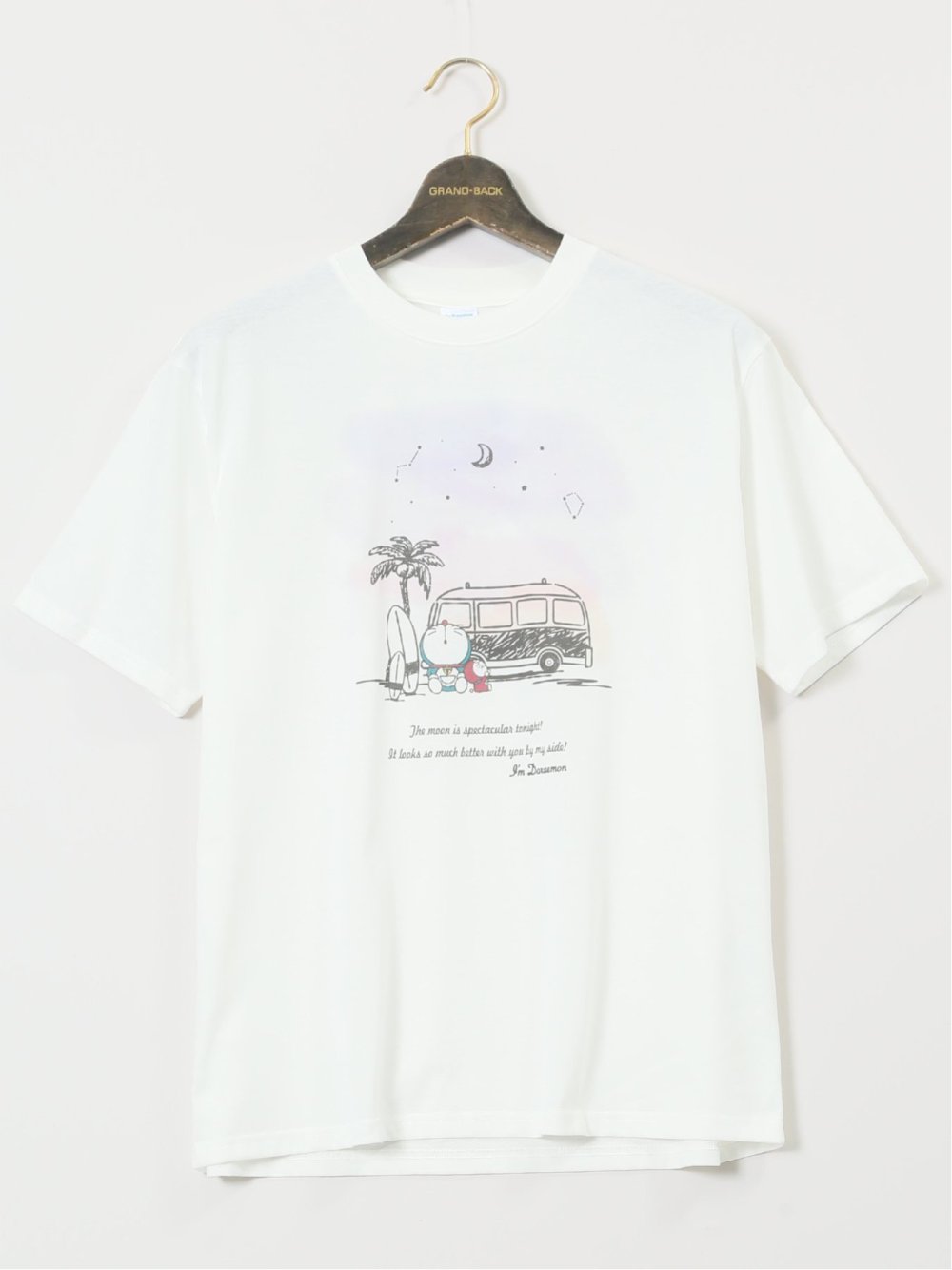 【大きいサイズ】ドラえもん/ジャイアン クルーネック半袖Ｔシャツ