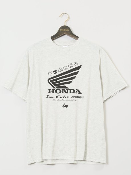 【大きいサイズ】HONDA×サンリオキャラ クルーネック半袖Ｔシャツ