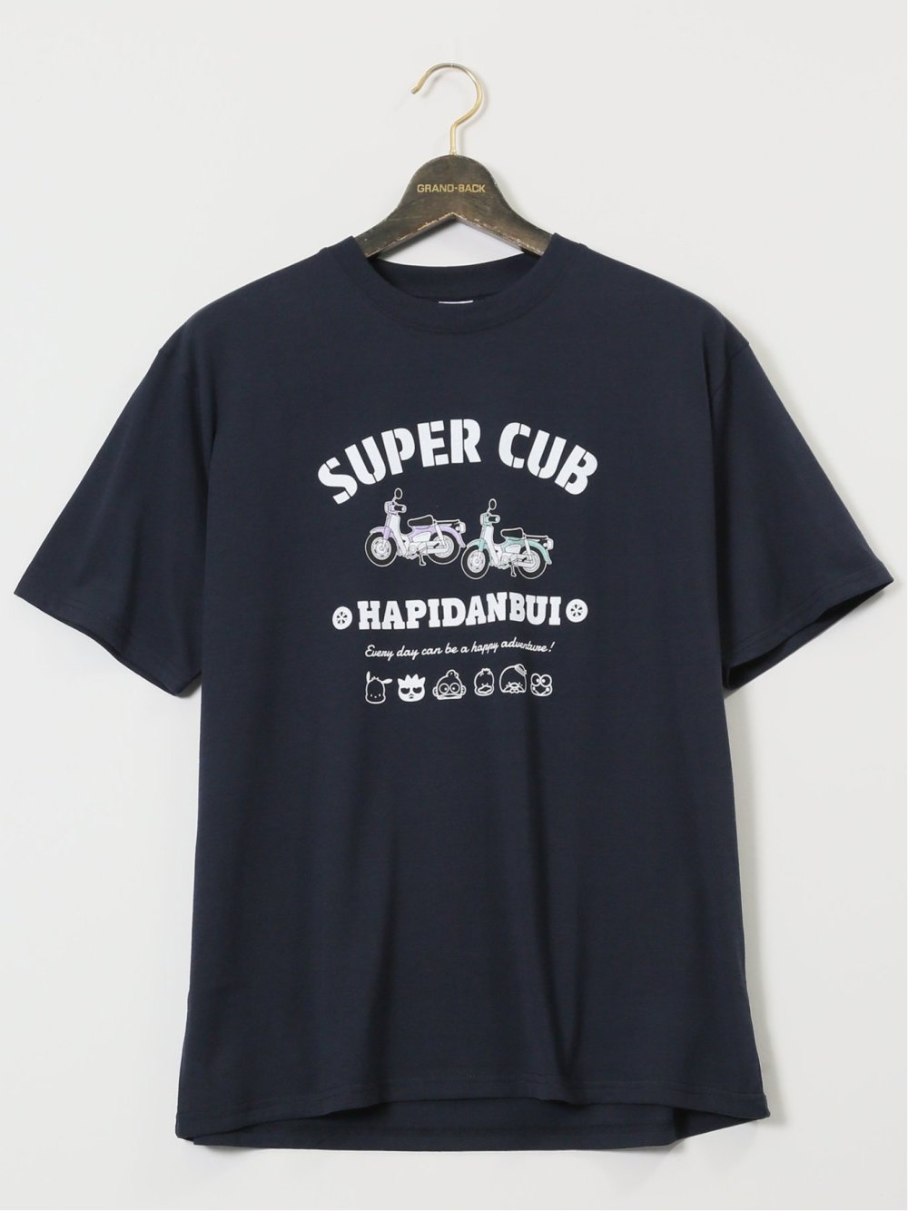 【大きいサイズ】HONDA×サンリオキャラ クルーネック半袖Ｔシャツ