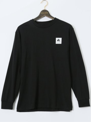【大きいサイズ】ロゴス パーク/LOGOS Park 綿混天竺 クルーネック長袖Ｔシャツ