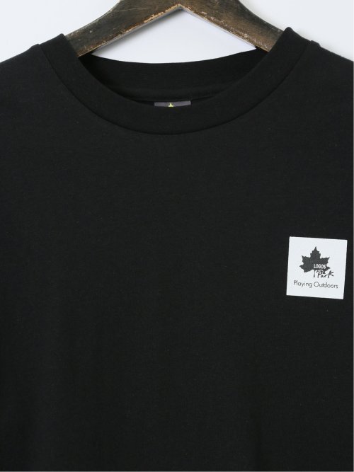 【大きいサイズ】ロゴス パーク/LOGOS Park 綿混天竺 クルーネック長袖Ｔシャツ