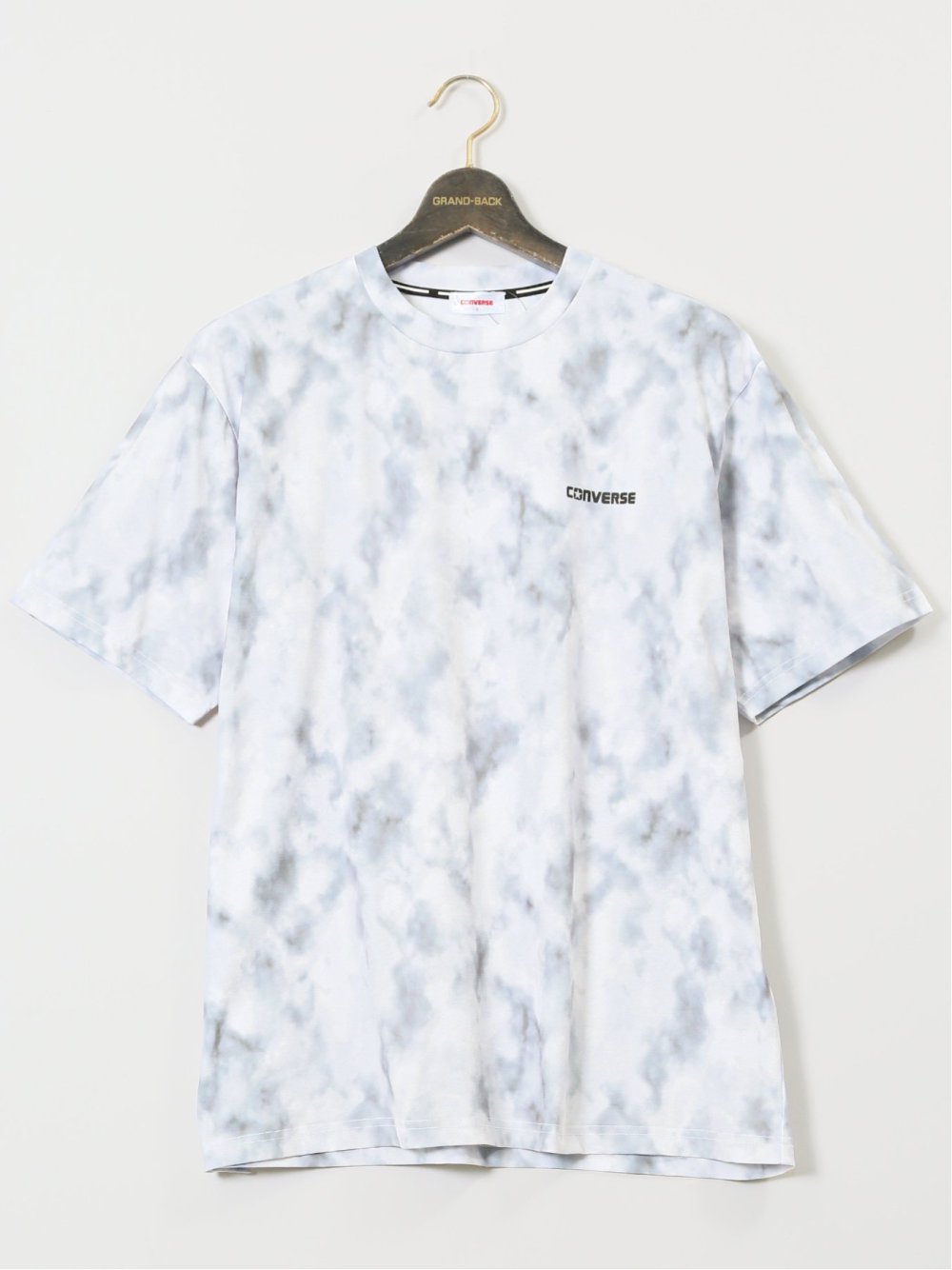 【大きいサイズ】コンバース/CONVERSE 吸汗速乾 タイダイ風 クルーネック半袖Ｔシャツ