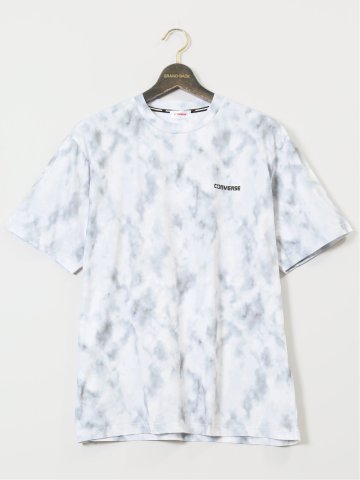【大きいサイズ】コンバース/CONVERSE 吸汗速乾 タイダイ風 クルーネック半袖Ｔシャツ