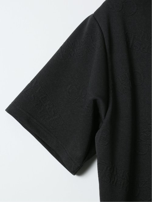 【大きいサイズ】コンバース/CONVERSE ストレッチ ふくれジャガード 半袖パーカー