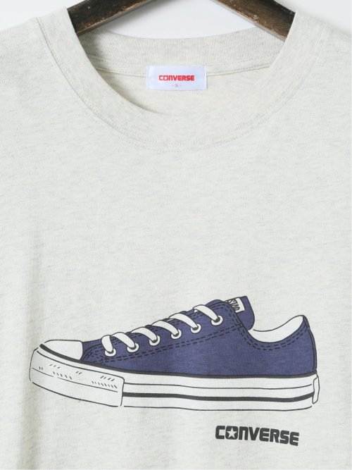 【大きいサイズ】コンバース/CONVERSE 水彩画風 クルーネック半袖Tシャツ