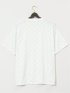 【大きいサイズ】クリアリー/CREALY 吸汗速乾 総柄 クルーネック半袖Tシャツ