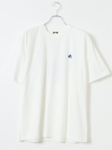 【大きいサイズ】ロゴス パーク/LOGOS Park 吸汗速乾 USAコットン混 クルーネック 半袖 Ｔシャツ