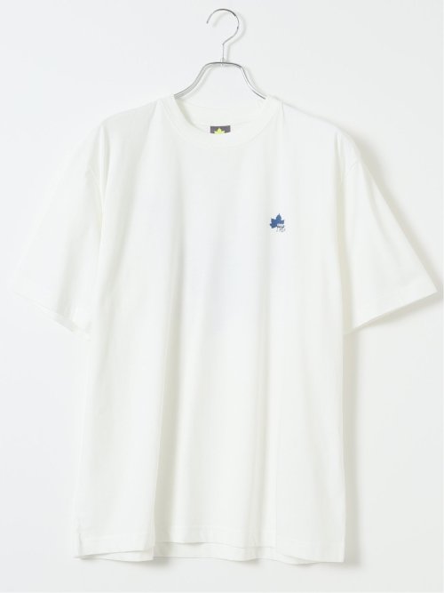【大きいサイズ】ロゴス パーク/LOGOS Park 吸汗速乾 USAコットン混 クルーネック 半袖 Ｔシャツ