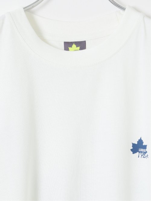 【大きいサイズ】ロゴス パーク/LOGOS Park 吸汗速乾 USAコットン混 クルーネック 半袖 Ｔシャツ