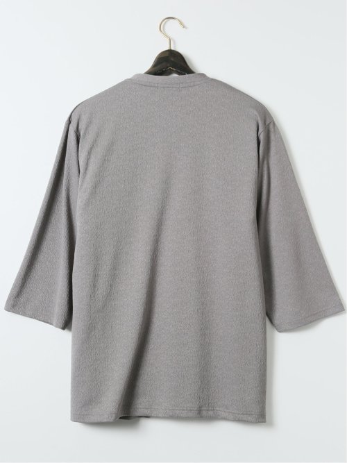 【大きいサイズ】ルイシャブロン/LOUIS CHAVLON 7分袖カーディガン&半袖Ｔシャツ アンサンブル