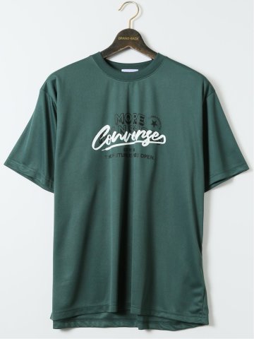 【大きいサイズ】コンバース/CONVERSE ドライメッシュ クルーネック半袖Tシャツ