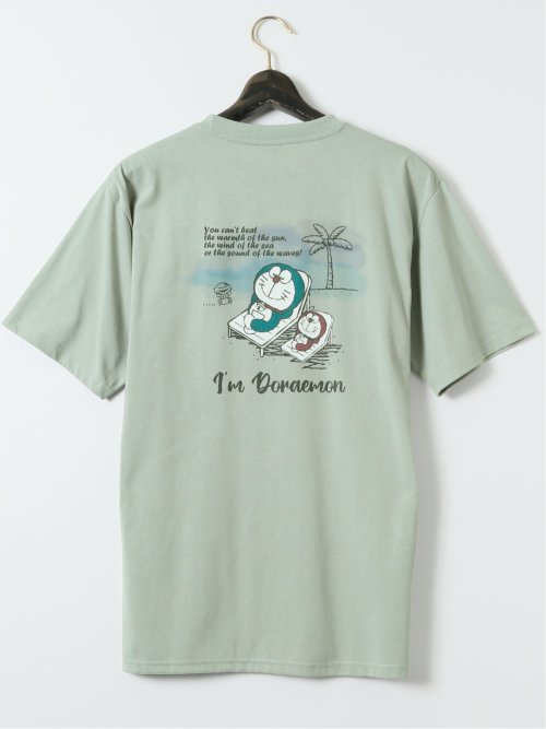 【大きいサイズ】ドラえもん/ジャイアン 吸水速乾 クルーネック 半袖Ｔシャツ