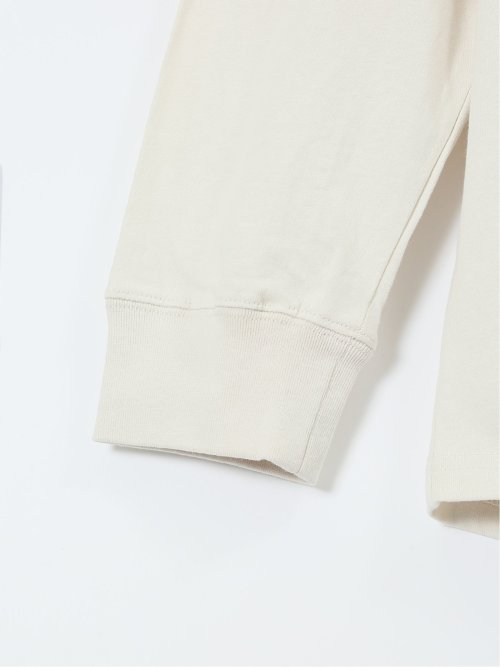 【大きいサイズ】ミッキーマウス ピグメント風プリント クルーネック長袖Ｔシャツ