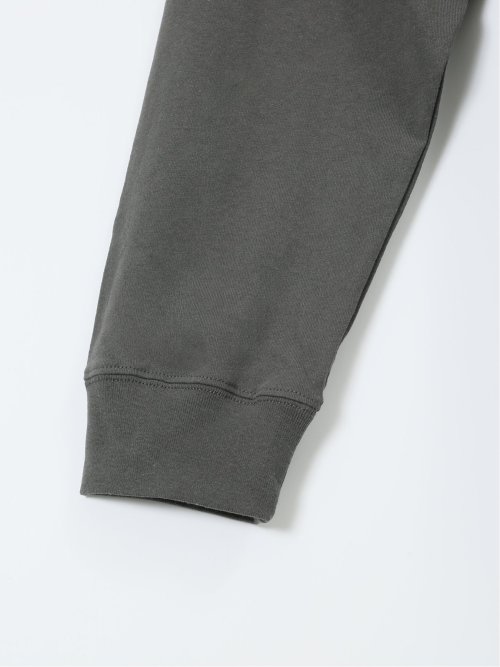 【大きいサイズ】ミッキーマウス ピグメント風プリント クルーネック長袖Ｔシャツ