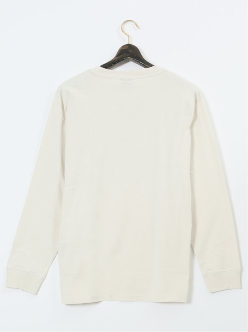 【大きいサイズ】トムとジェリー ピグメント風プリント クルーネック長袖Ｔシャツ