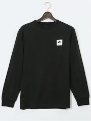 【大きいサイズ】ロゴス パーク/LOGOS Park 綿混天竺 クルーネック長袖Ｔシャツ
