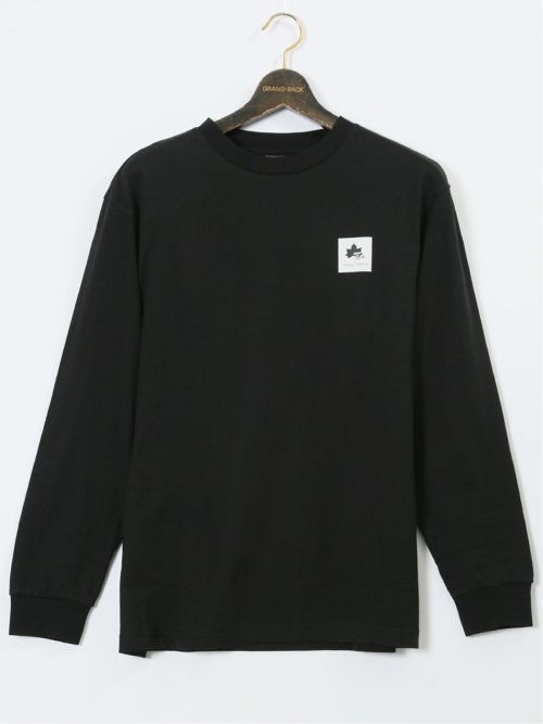 【大きいサイズ】ロゴス パーク/LOGOS Park 綿混天竺 クルーネック長袖Ｔシャツ