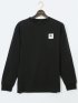【大きいサイズ】ロゴス パーク/LOGOS Park 綿混天竺 クルーネック長袖Ｔシャツ