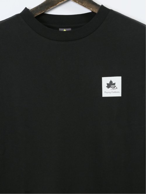 【大きいサイズ】ロゴス パーク/LOGOS Park 綿混天竺 クルーネック長袖Ｔシャツ