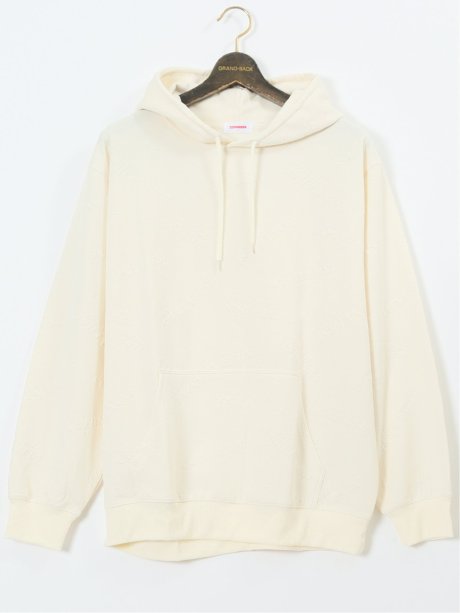 【大きいサイズ】コンバース/CONVERSE ふくれジャガード プルパーカー