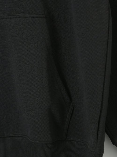 【大きいサイズ】コンバース/CONVERSE ふくれジャガード プルパーカー