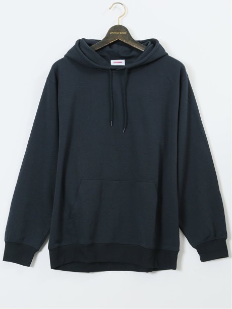 【大きいサイズ】コンバース/CONVERSE ふくれジャガード プルパーカー