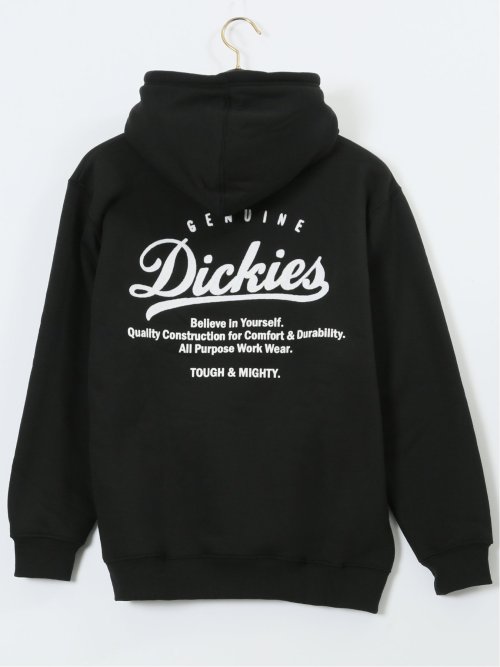 【大きいサイズ】ジュニュイン ディッキーズ/Genuine Dickies 裏起毛 バック刺繍 プルパーカー