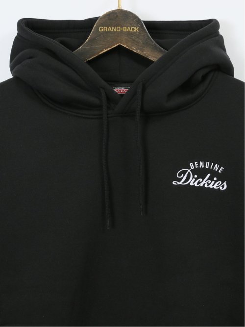【大きいサイズ】ジュニュイン ディッキーズ/Genuine Dickies 裏起毛 バック刺繍 プルパーカー