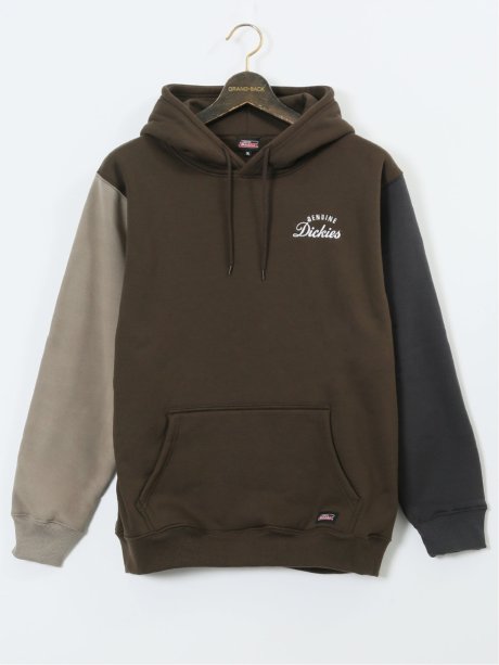 【大きいサイズ】ジュニュイン ディッキーズ/Genuine Dickies 裏起毛 バック刺繍 プルパーカー