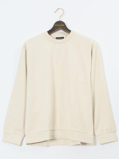 【大きいサイズ】ルイシャブロン/LOUIS CHAVLON ストレッチ起毛 クルートレーナー