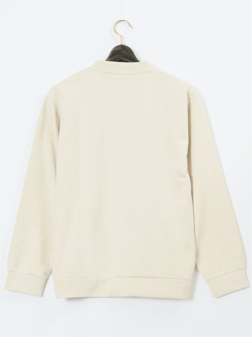 【大きいサイズ】ルイシャブロン/LOUIS CHAVLON ストレッチ起毛 クルートレーナー