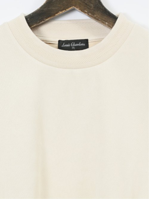 【大きいサイズ】ルイシャブロン/LOUIS CHAVLON ストレッチ起毛 クルートレーナー