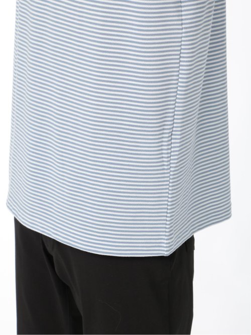 ライル&スコット/LYLE&SCOTT ボーダー クルーネック半袖Tシャツ