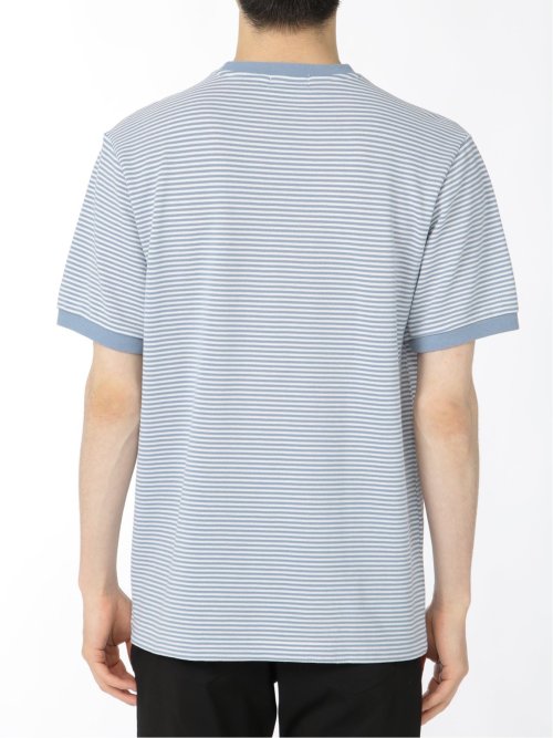 ライル&スコット/LYLE&SCOTT ボーダー クルーネック半袖Tシャツ