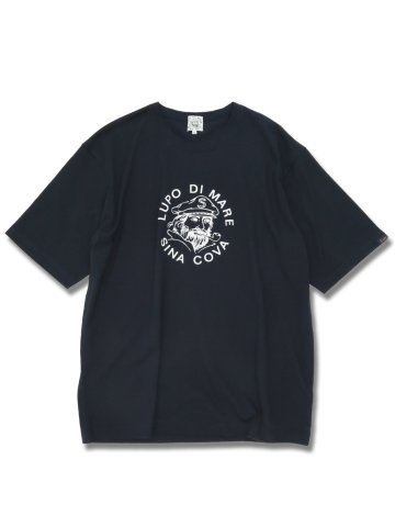 【大きいサイズ】シナコバ/SINA COVA 綿プリント クルーネック 半袖Tシャツ