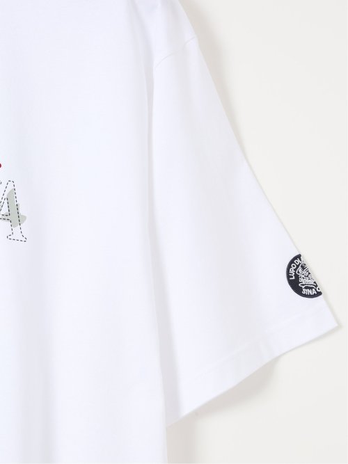 【大きいサイズ】シナコバ/SINA COVA 綿 シルケット クルーネック 半袖 Tシャツ