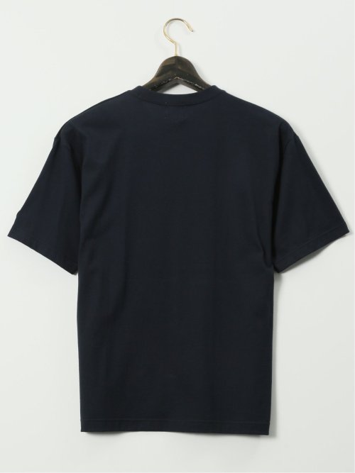 【大きいサイズ】シナコバ/SINA COVA 綿天竺 ラバープリント クルー 半袖 Tシャツ