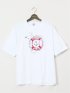 【大きいサイズ】シナコバ/SINA COVA 綿シルケット クルーネック半袖Tシャツ