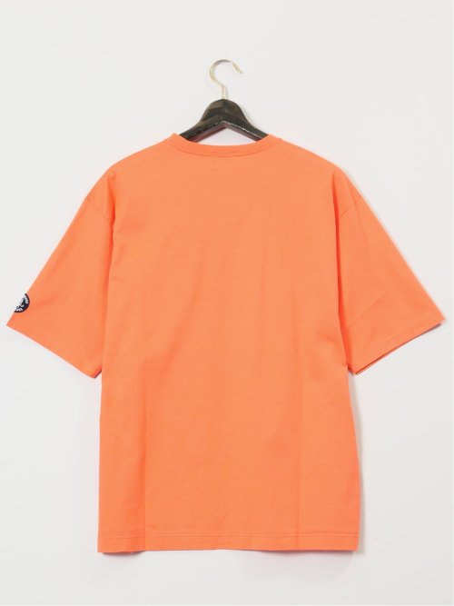 【大きいサイズ】シナコバ/SINA COVA 綿シルケット クルーネック半袖Tシャツ