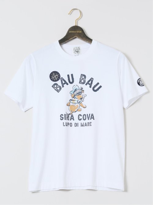 大きいサイズ】シナコバ/SINA COVA 綿天竺 BAUBAU クルーネック