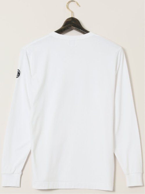 【大きいサイズ】シナコバ/SINA COVA 綿天竺 BAUBAU クルーネック長袖Tシャツ