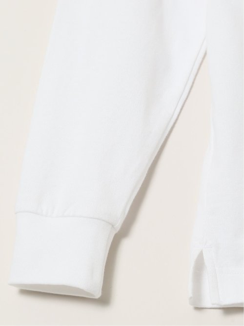 【大きいサイズ】シナコバ/SINA COVA 綿天竺 BAUBAU クルーネック長袖Tシャツ