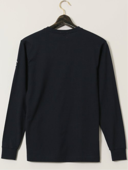 【大きいサイズ】シナコバ/SINA COVA 綿天竺 BAUBAU クルーネック長袖Tシャツ