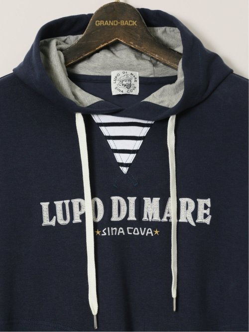 【大きいサイズ】シナコバ/SINA COVA 綿混 長袖プルパーカー