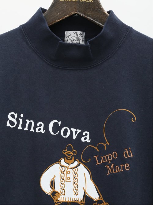 大きいサイズ】シナコバ/SINA COVA ハイネック長袖Tシャツ(GB-2L 75紺